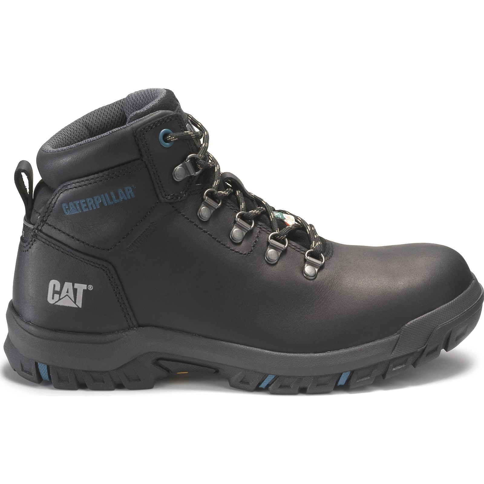 Caterpillar Women's Mae St Waterproof Csa Work Boots Black CAT-78904